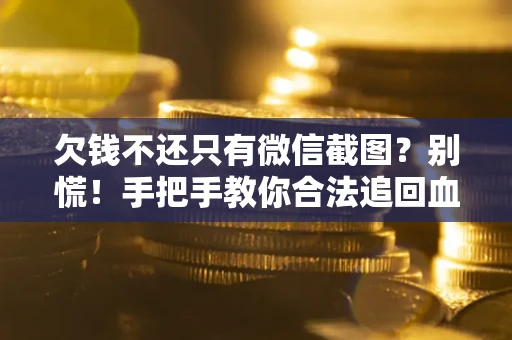 北京欠钱不还只有微信截图?别慌!手把手教你合法追回血汗钱 北京欠钱不还只有微信截图?别慌!手把手教你合法追回血汗钱