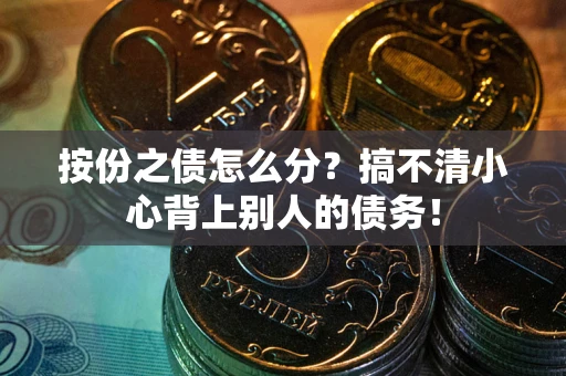 北京按份之债怎么分?搞不清小心背上别人的债务! 北京按份之债怎么分?搞不清小心背上别人的债务!