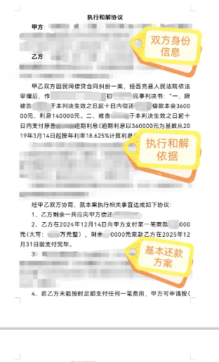 北京执行和解协议